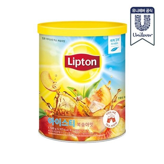 립톤 아이스티 복숭아 1.5kg 1개