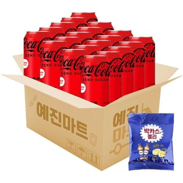 셀러허브 (현대Hmall) 예진마트 코카콜라 제로 355ml x 20개+박카스젤리