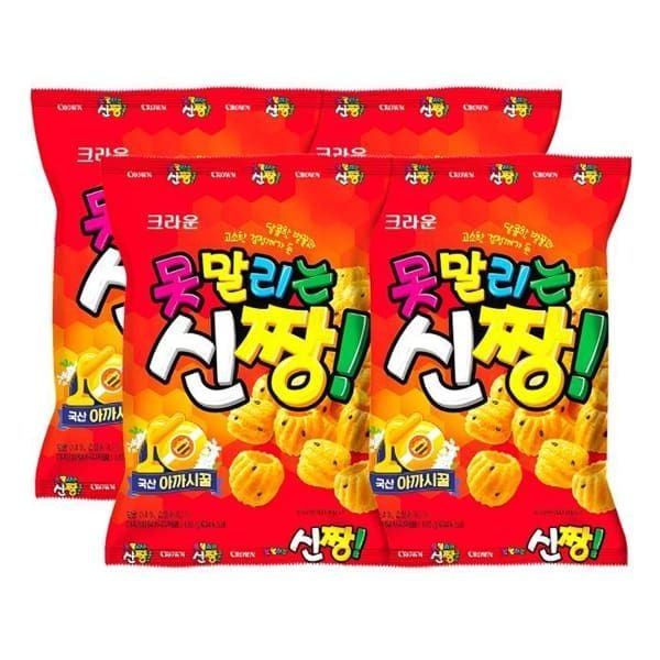 (현대Hmall) 크라운 못말리는 신짱 120g x 4개