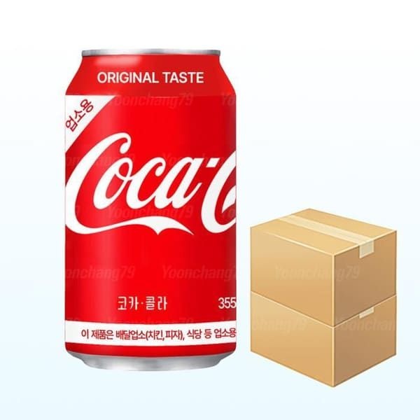 셀러허브 (현대Hmall) 코카콜라 355ml x 48캔/뚱캔 음료수