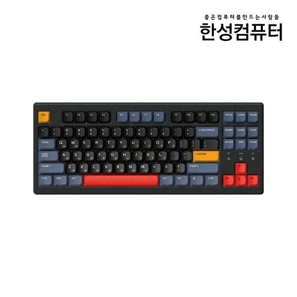한성컴퓨터 TFG Cloud CL 유무선 기계식 비너스네이비 (딥블루 뽀송)