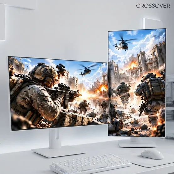 크로스오버 27LGQ188MC QHD LG Nano-IPS 블랙 USB-C 피벗 144Hz 68cm 게이밍 모니터 업그레이드이벤트
