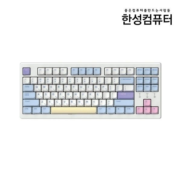한성컴퓨터 TFG Cloud CL 유무선 기계식 코튼캔디 (딥블루 뽀송)