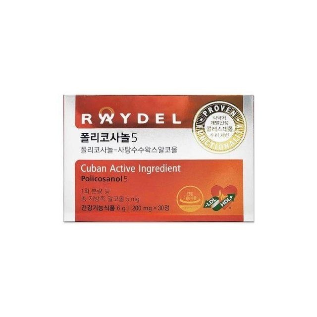 레이델 폴리코사놀5 200mg 30정/mjc