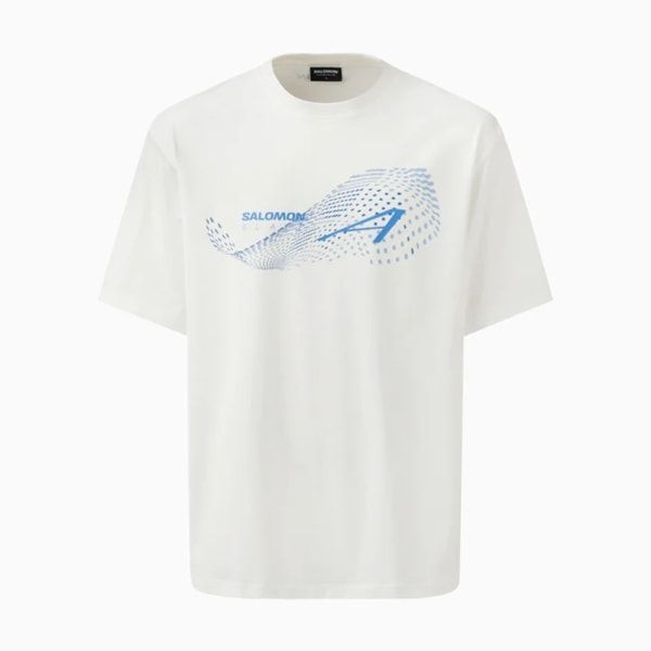 살로몬 남녀공용 파로 숏 슬리브 화이트 S262001HTS56 LD0035600 1224724
