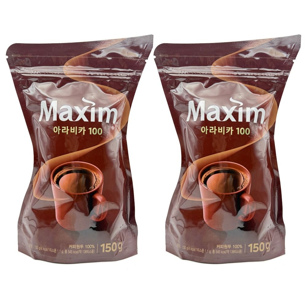 동서식품 맥심 아라비카 커피 리필 150g x 2개