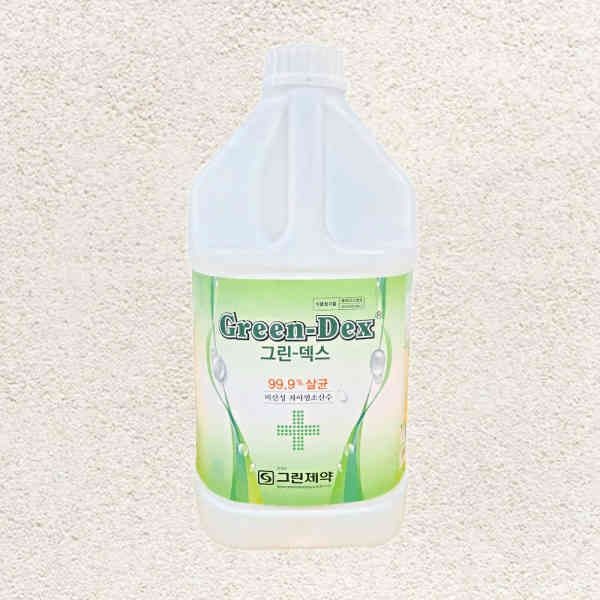 그린제약 그린덱스 4L 치아염소산수 99.9% 다용도 살균소독제 611994