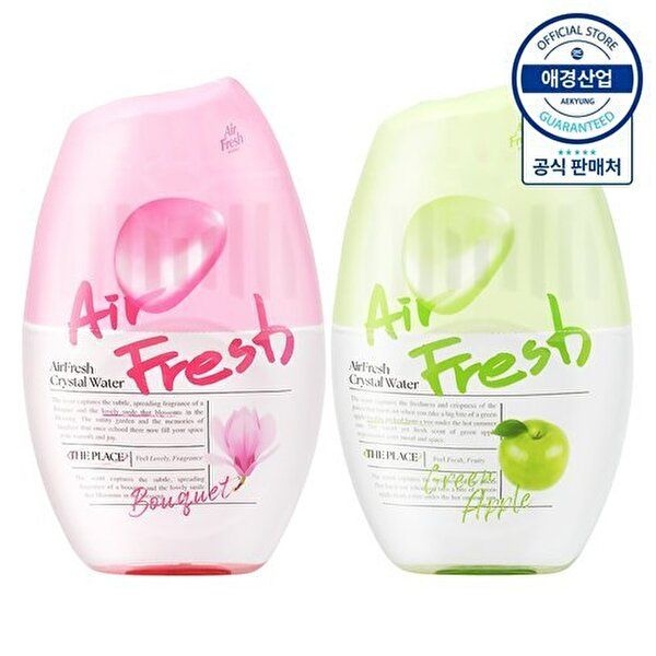 애경 [애경]애경ST 홈즈 에어후레쉬 크리스탈워터 방향소취제 400ml ,2개