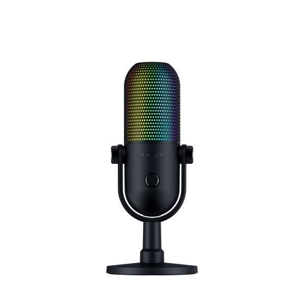 UnKnown RAZER 마이크 세이렌 V3 크로마 Seiren Chroma 유선 스트리밍 용 USB 콘덴서 레이저코리아 쿼츠 4203614
