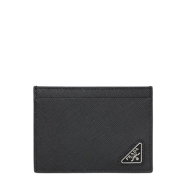 프라다 블랙 사피아노 카드지갑 2MC130 QHH F0002