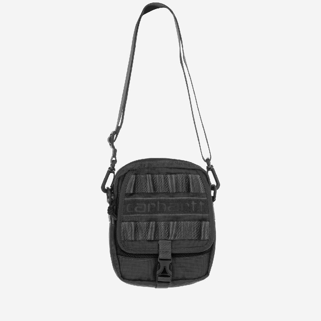 칼하트 [해외] 칼하트 26SS CARHARTT 블랙 캔버스 Prescott 숄더 파우치 I03628389XX TP571627916