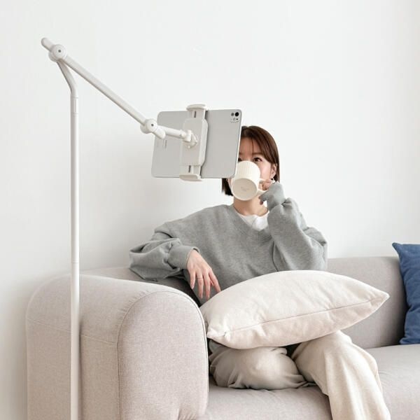 아트박스/태블리스 태블릿 핸드폰 거치대 침대 스탠드 자바라 SD-25