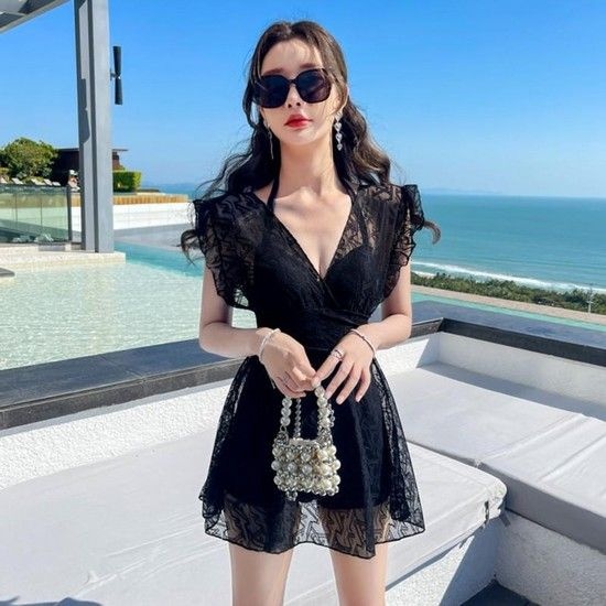128000280 프린세스수영복 수영복 커버업 비치 여아 여성 비키니 원피스 원피스수영복
