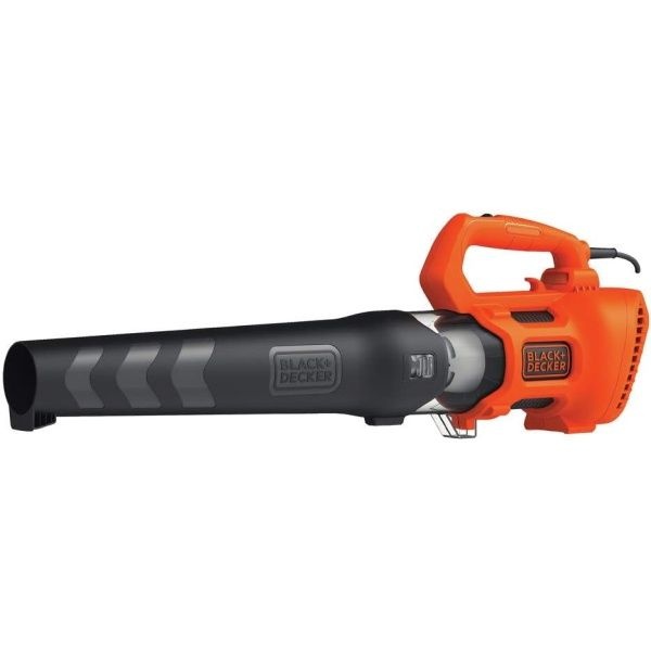 BLACK + DECKER 전동 송풍기, 잔디 관리를 위한 휴대용 최대 450 CFM 및 140 MPH 출력, 축류식, 경량, 유선 (BEBL750)