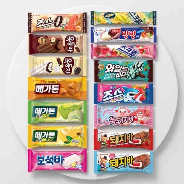 롯데 인기/신상 아이스크림 바류 16종 모음