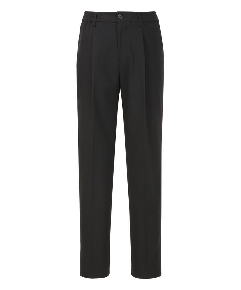 JILLSTUART NEWYORK MEN <매장정품> JILLSTUART 질스튜어트 NEWYORK MEN [360SERIES] 원턱 테이퍼드 셋업 팬츠 - 블랙 (JNPA6C085BK) JNPA6C085BK 2076121