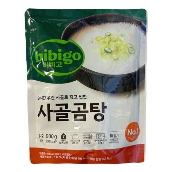 비비고 사골곰탕 500g 즉석요리 X 8개 사골곰탕_61004 (53406743)