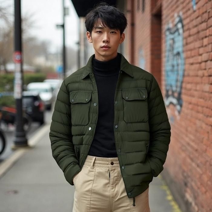 [밀레] 레포 셔켓형 DOWN자켓 MLTWD202
