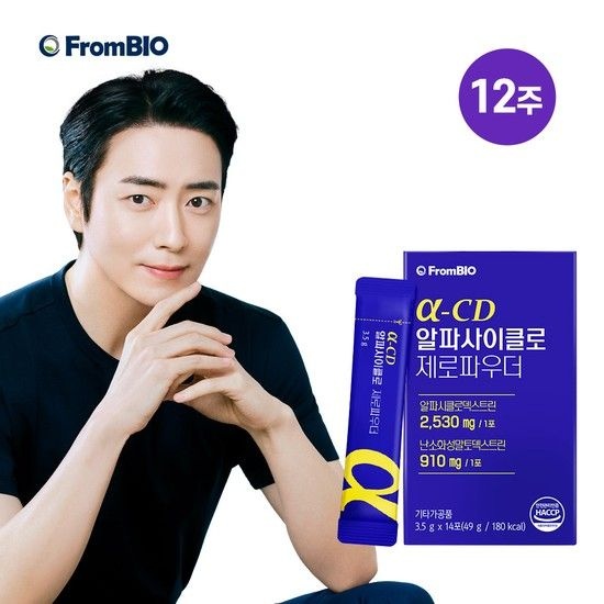 알파CD 제로파우더 14포x6박스/12주