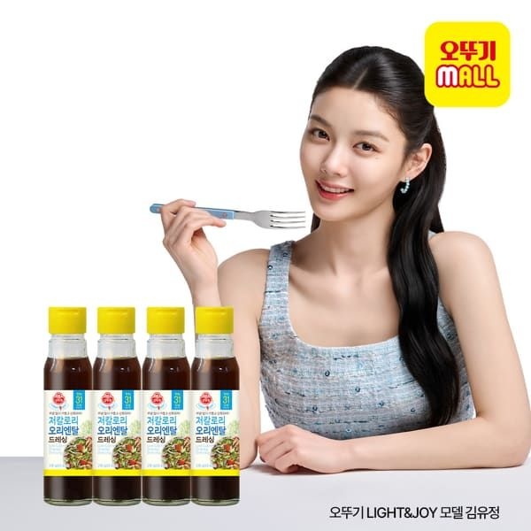 오뚜기 (현대Hmall) [오뚜기] LightJoy 저칼로리 오리엔탈 드레싱 210g 4개
