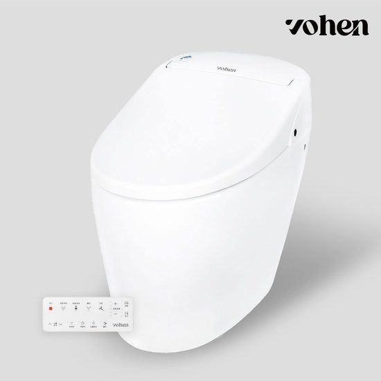 보헨 도기일체형 비데 ALB-R14690 자동물내림 자동개폐 절수 탈취, 방문무료설치/철거 318612