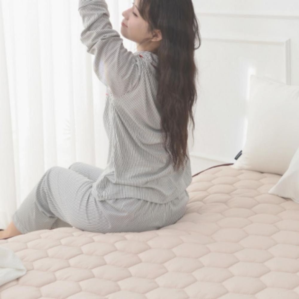 싱글 1인용 온열 침대 캠핑 여행용 카본 탄소 매트