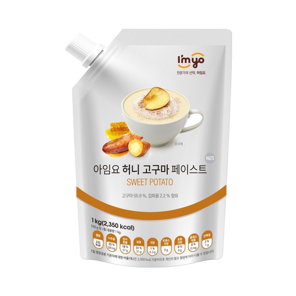아임요 허니 고구마 페이스트 1kg