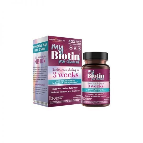 [해외] Purity Products MyBiotin ProClinical - 비오틴 3주 안에 두꺼운 모발 447600