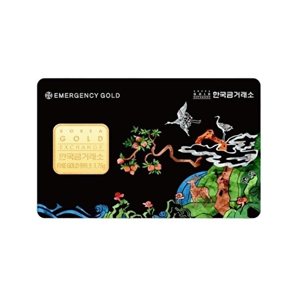 한국금거래소 [한국금거래소]한국금거래소 비상금카드형 골드바 3.75g