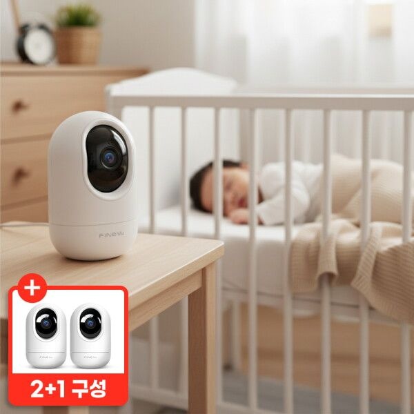 [(주)파인디지털]파인뷰 [파인뷰] [K11 2+1]  K11 2+1 베이비캠 홈캠 800만 화소 4K UHD 홈CCTV