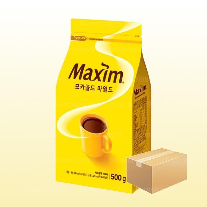 동서 맥심 모카골드 마일드 리필 커피 500g x 12개