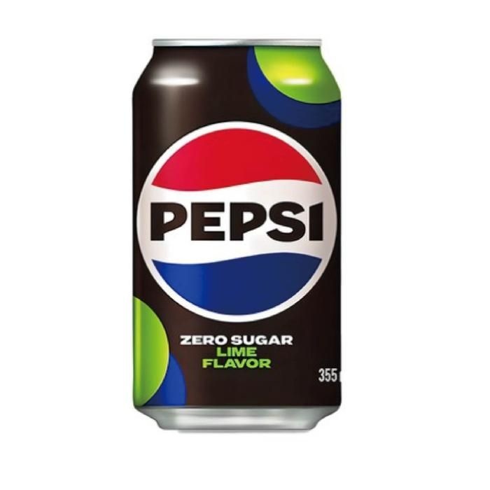 [롯데칠성] 펩시 제로 라임 캔 355ml 12개