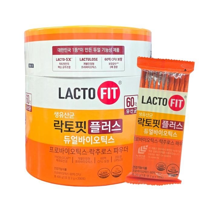 락토핏 플러스 듀얼바이오틱스 2g x 200포 1개 his