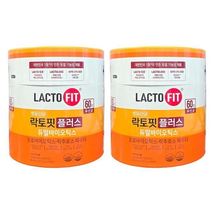 락토핏 플러스 듀얼바이오틱스 2g x 200포 2개 hism