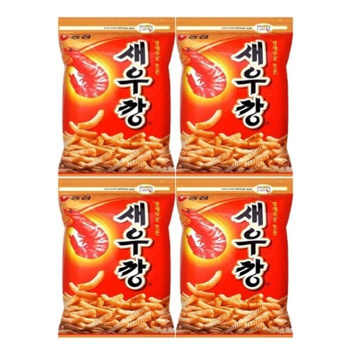 농심 새우깡 600g x 4개