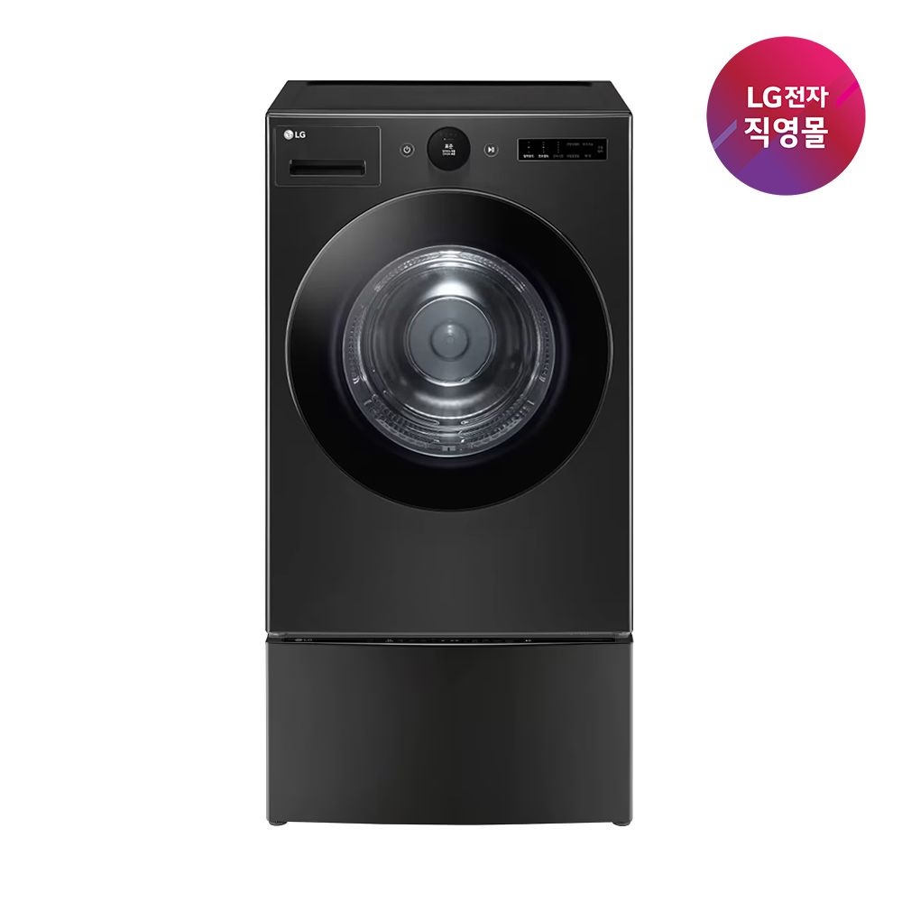 [롯데백화점] LG전자 [LG전자 직영] LG 트롬 건조기+미니워시 세트 RD20KN+FX4KCQ