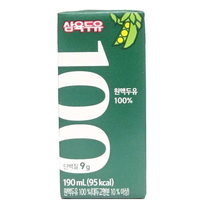 [삼육두유] 삼육 100%원액두유 190ml   48개