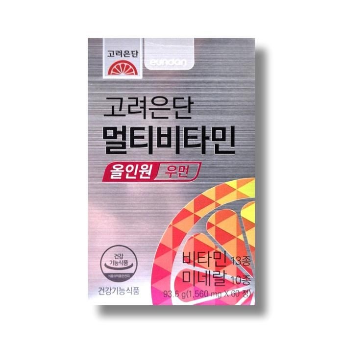 [오늘출발] 고려은단 멀티비타민 올인원 우먼 1560mg 60정 1박스 /wb