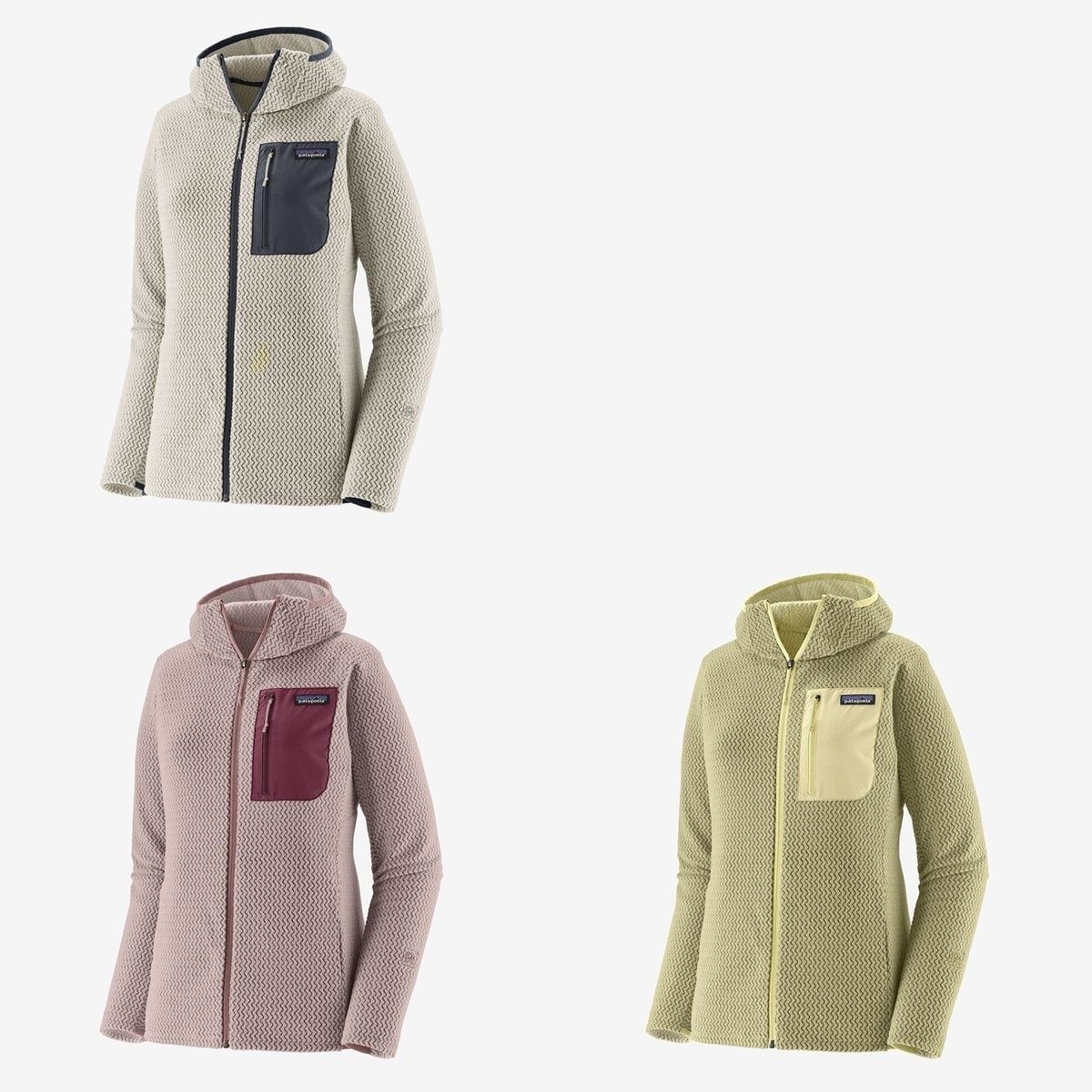 <매장정품> PATAGONIA 파타고니아 (40261R7GN)26FW 우먼즈 R1 에어 풀-집 후디 Womens R1® Air Full-ZipHoody 40261R7GN 1922827