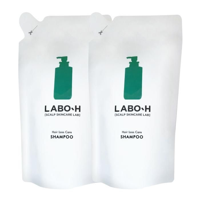 라보에이치 탈모완화 두피강화 샴푸 400ml(리필) 탈모케어 저자극 샴푸 2개 Ss