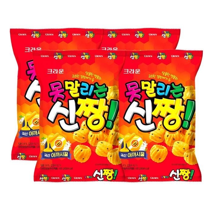 크라운 못말리는 신짱 120g x 4개