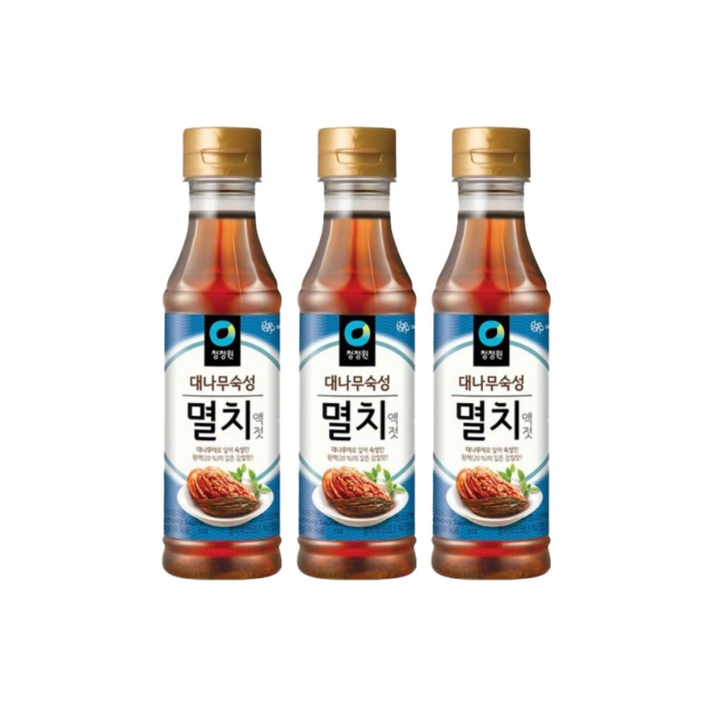 청정원 대나무숙성 멸치액젓 500g x 3개