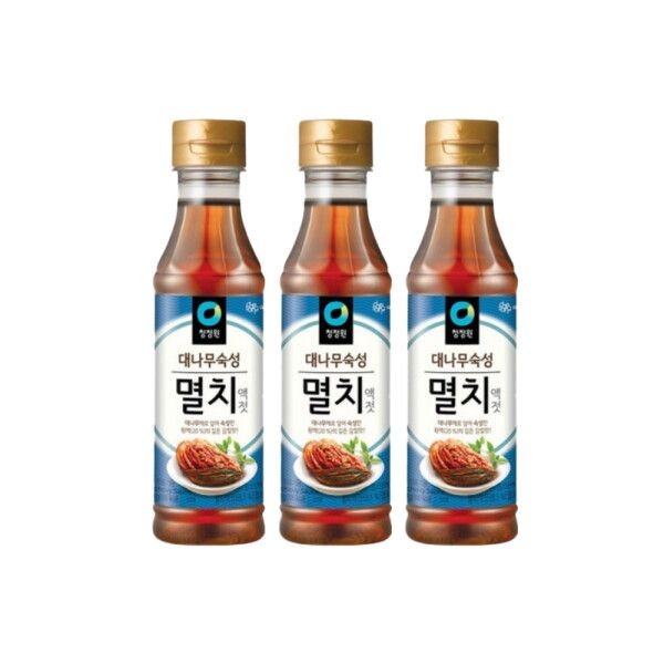 청정원 대나무숙성 멸치액젓 500g x 3개