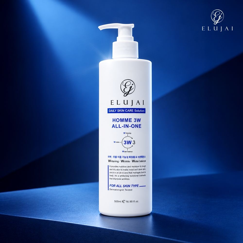 엘루자이 옴므 3W 콜라겐 올인원 500ml/ 남자 올인원 화장품 남성 로션