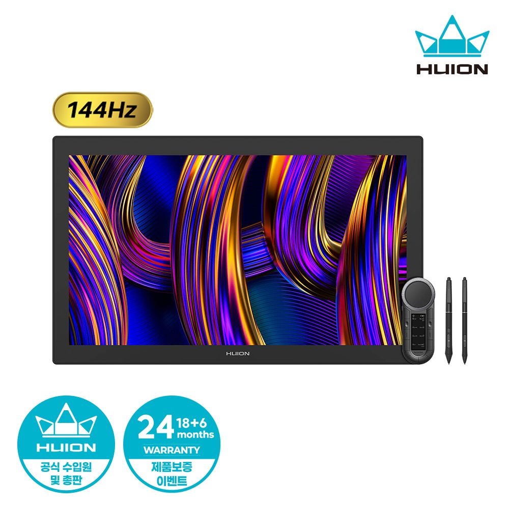 휴이온 Kamvas Pro 27 144Hz Gen3 캄바스 액정타블렛