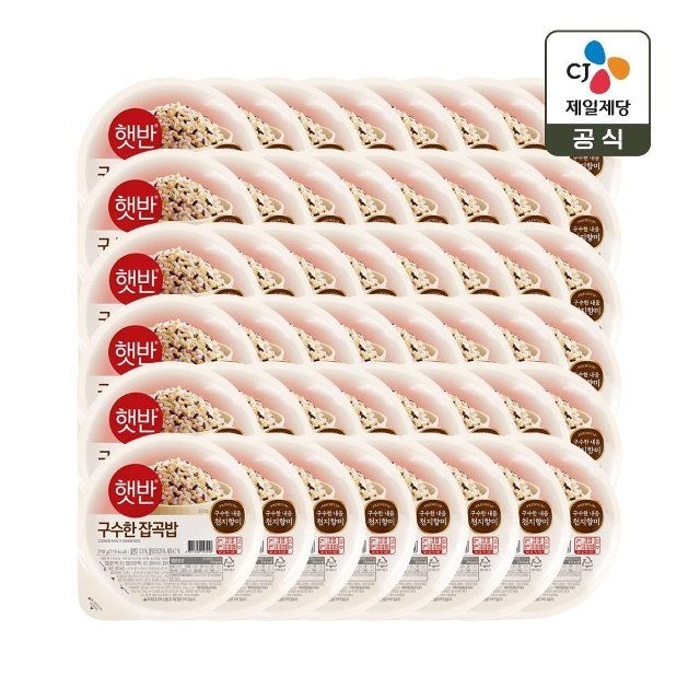 CJ제일제당 햇반 잡곡밥 210g x48개
