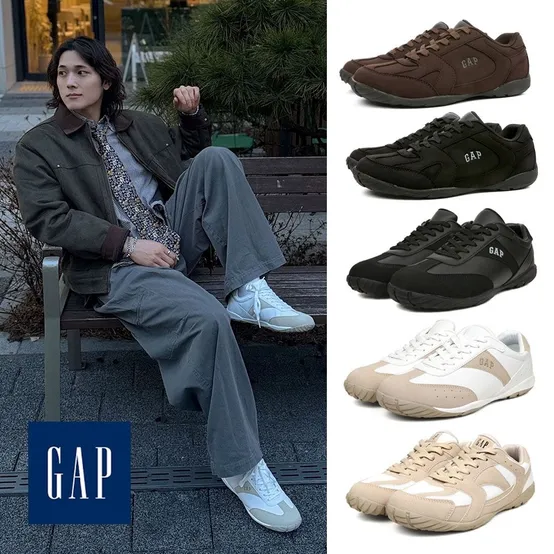 GAP 아크로 스니커즈(블랙, 브라운)