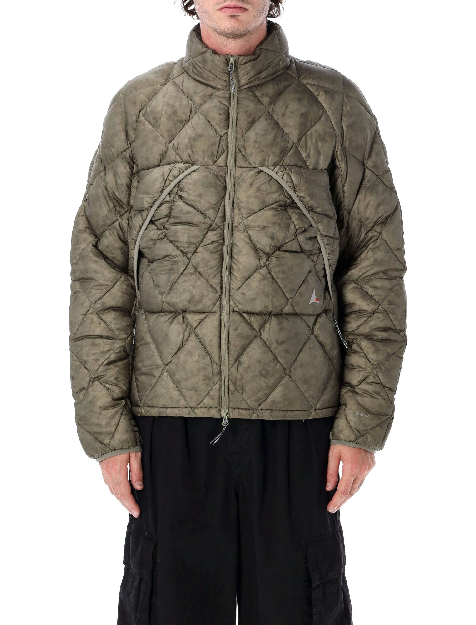 로아 26FW 로아 NUNA 푸퍼 JKT YBUW0212FA158GRN0002