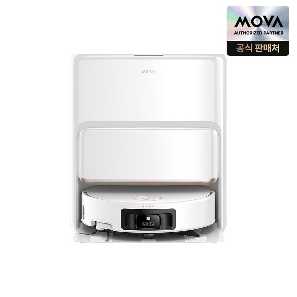 모바 Z60 Ultra Roller 로봇청소기 RGB AI센서 온수 자동세척 열풍건조
