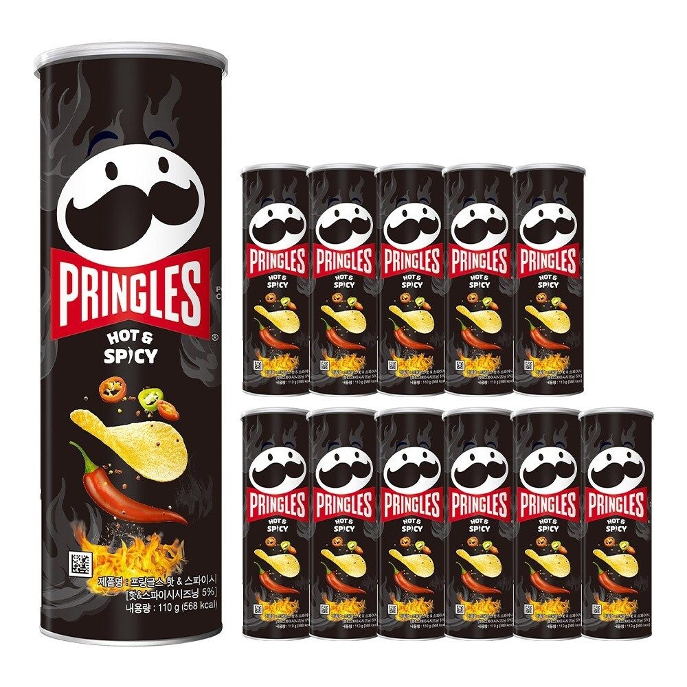 프링글스 매운맛 110g x 12개